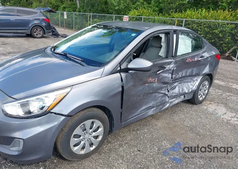 2017 Hyundai Accent Se from USA, damaged, VIN KMHCT4AE5HU193865